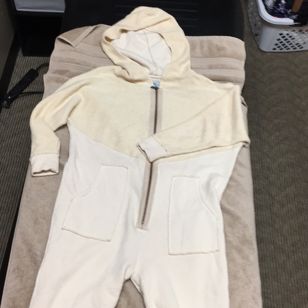 Free people sweat jumpsuit